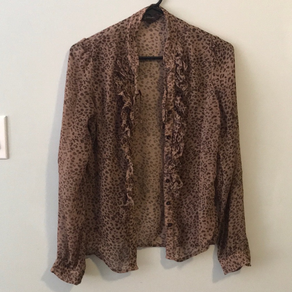 Leopard blouse